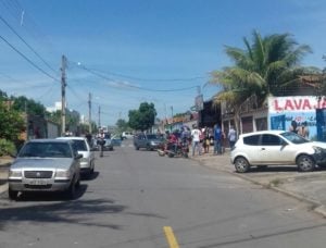 homem morto a tiros em aparecida