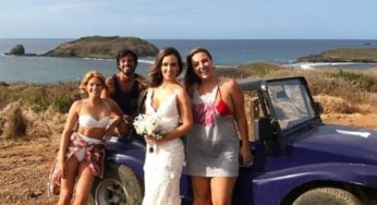 Isabella Santoni e Rodrigo Simas “salvam” noiva em Fernando de Noronha