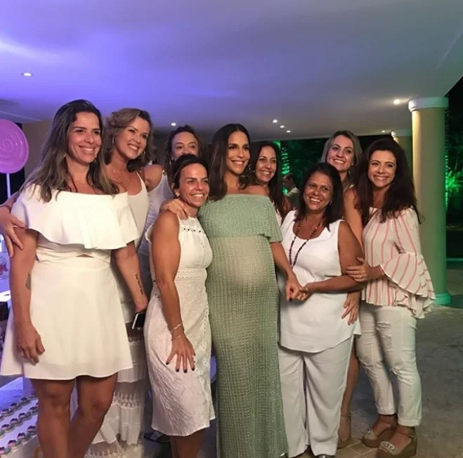 ivete cha de fralda foto instagram