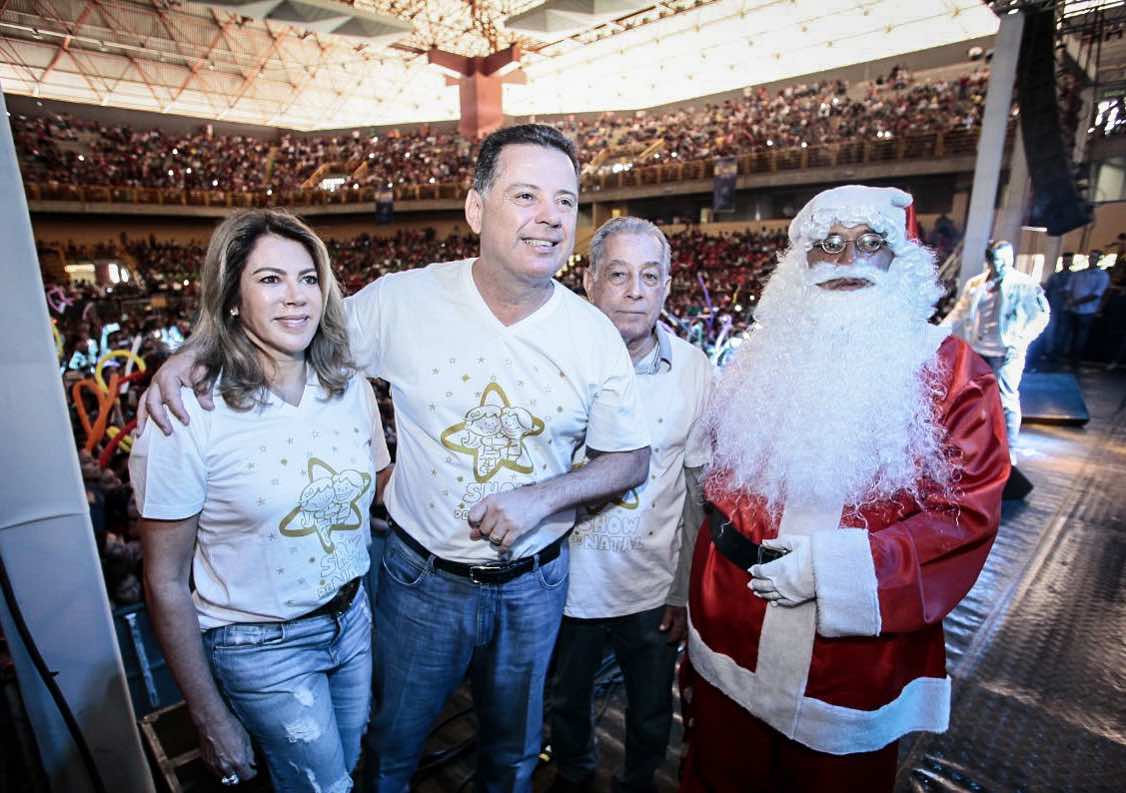 marconi perillo show de natal entrega de brinquedos foto fernando leite 05