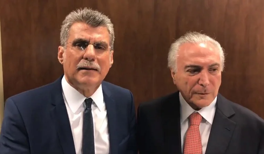 romero juca e michel temer