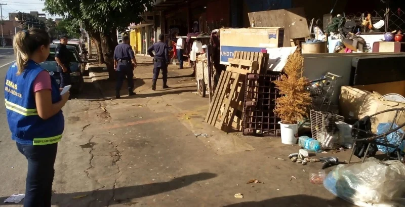 acumulo de lixo araguaia paranaiba div gcm