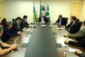 jose eliton reuniao cupula seguranca publica foto andre saddi governo go