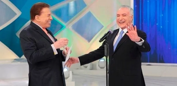 michel temer e silvio santos divulgacao sbt