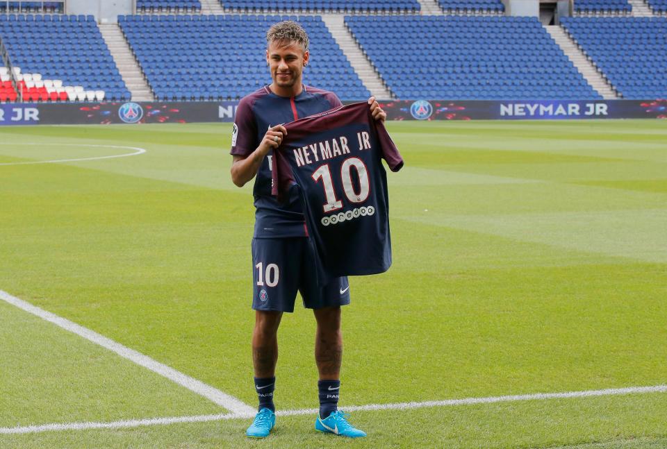 neymar psg associated press