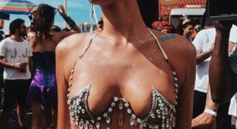 Bruna Marquezine no Bloco da Favorita rende a foto mais curtida do Carnaval