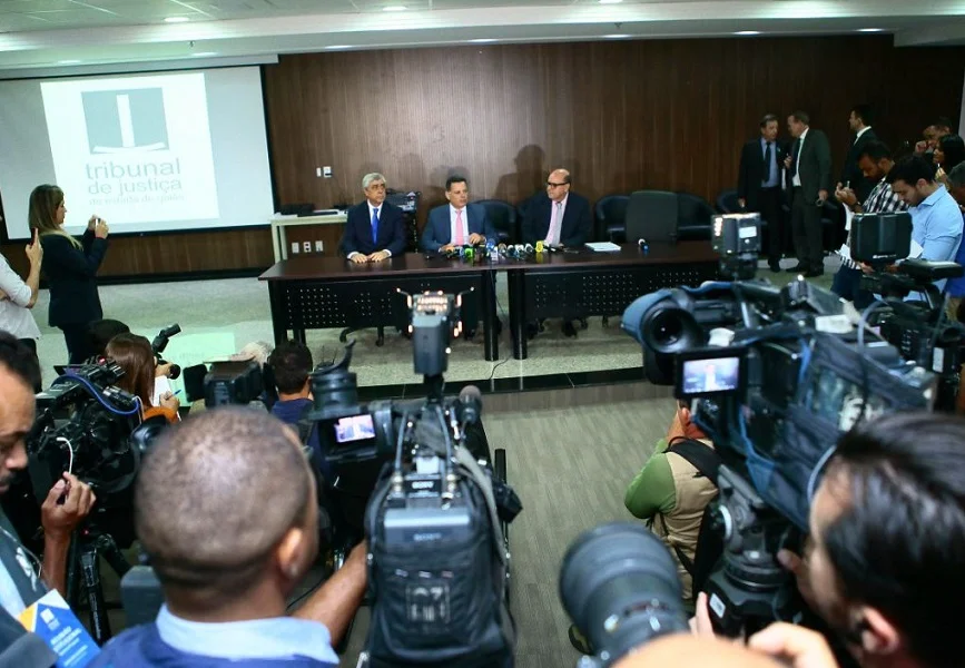 coletiva sistema prisional foto governo de goias