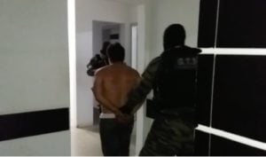 preso acusado morte namorada goiania foto divulgacao SSAP.jpg