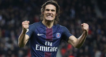 Com três de Cavani e um de Neymar, PSG afunda Monaco e segue 100%