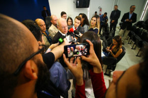 Irapuan Costa Júnior - Secretário de Segurança Publica de Goiás - Coletiva - Força-tarefa - Ipameri - Foto Humberto Silva 01.jpg