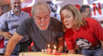 Lula defende Gleisi Hoffmann e reafirma que é candidato