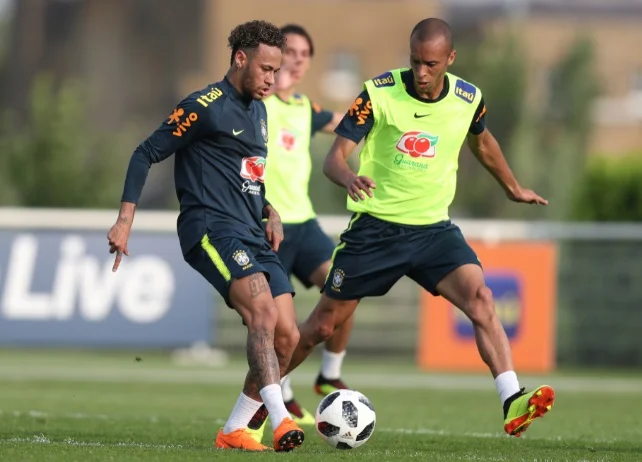 treino neymar