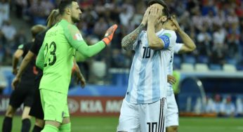 Goleiro entrega, Messi tem atuação apática e Croácia afunda a Argentina na Copa