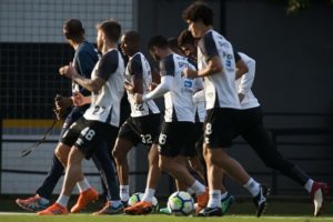 santos treino