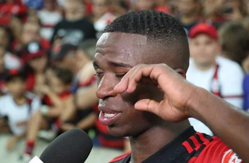 vinicius junior flamengo choro