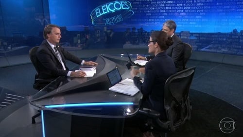 bolsonoro na globo