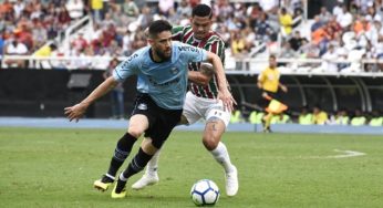 Com gol de calcanhar, Grêmio vence Fluminense nos acréscimos