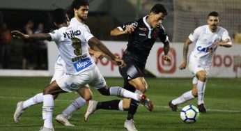 Santos e Vasco empatam confronto atrasado no Campeonato Brasileiro