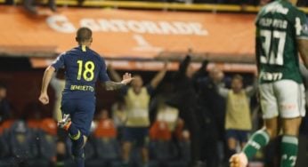 Palmeiras sofre dois gols no final e perde para o Boca na Argentina