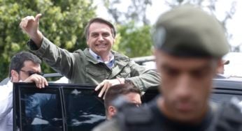 Bolsonaro se desentende com coordenador da PF que faz sua segurança