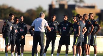 Tite esboça seleção com retornos de Renato Augusto e Gabriel Jesus