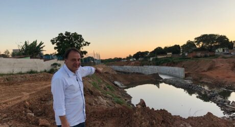 Obras do Córrego Pirapitinga em Catalão estão a todo vapor