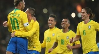 Brasil vence Uruguai com gol de Neymar em Londres