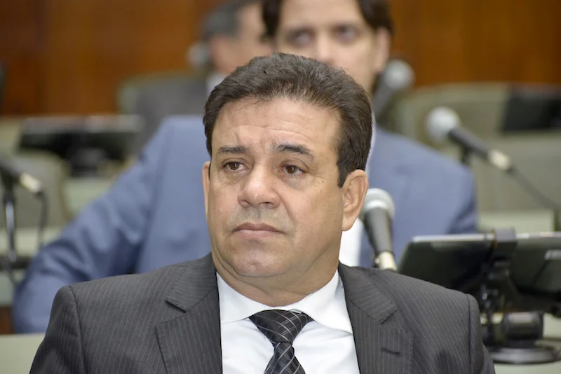 Deputado Daniel Messac na Assembleia Legislativa (foto Agência Alego)