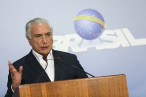 Michel Temer: Não dará indulto na última oportunidade (Foto Marcelo Camargo, Abr)