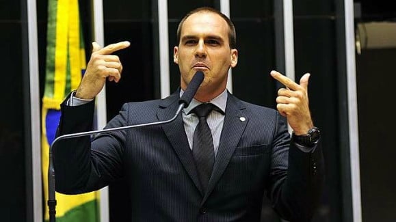 Deputado Eduardo Bolsonaro (foto Agência Câmara)