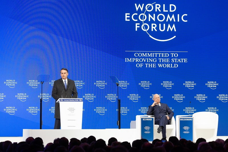 Leia a íntegra do discurso de Jair Bolsonaro no Fórum Econômico Mundial em Davos