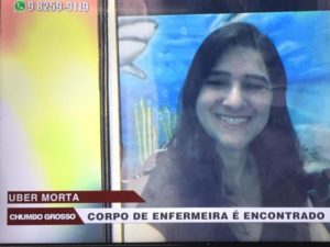 Vanusa: Investigação da DEIC busca causa do assassinato (foto reprodução TV Goiânia)