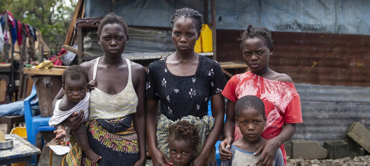 familia mocambique foto onu