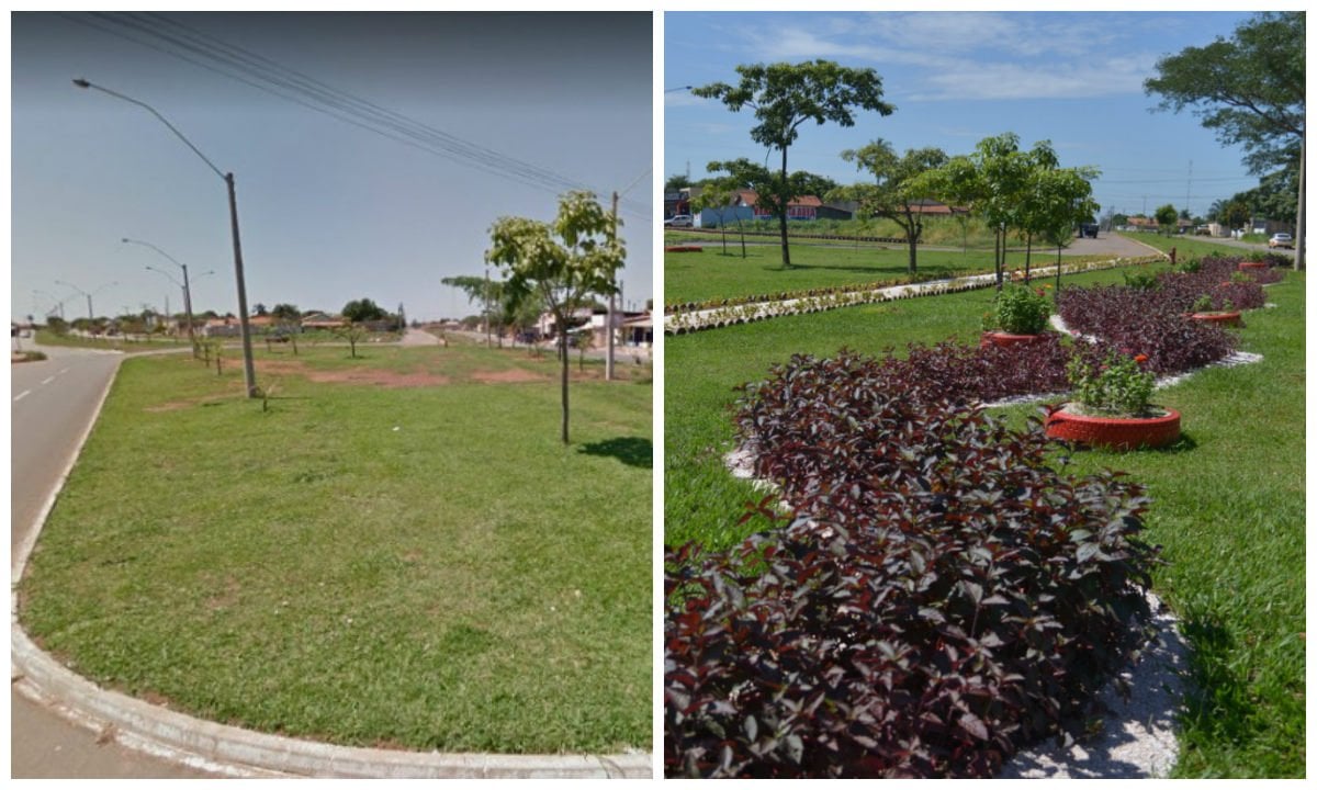 Prefeito investe no paisagismo e embelezamento de Aparecida de Goiânia