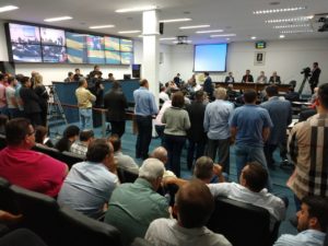 audiencia assembleia emplacamento