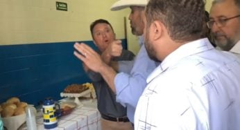 Barraco: Vereador e prefeito de Caldas batem boca durante visita de secretário de Saúde