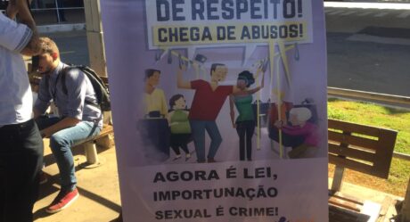 Aparecida lança campanha para combater assédio no transporte público