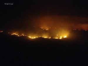 fogo chapada dos veadeiros foto cbmgo