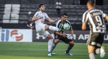 Botafogo vence e Atlético Mineiro e se recupera no Brasileirão