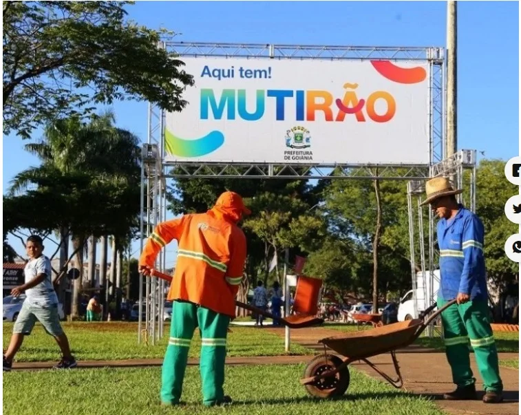 Região Leste de Goiânia recebe mais uma edição do Mutirão da Prefeitura