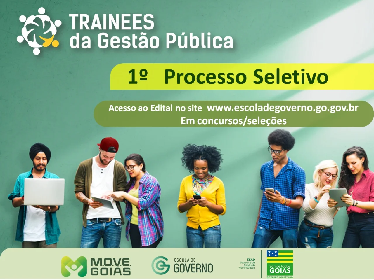 Governo de Goiás publica edital para 100 vagas de trainee