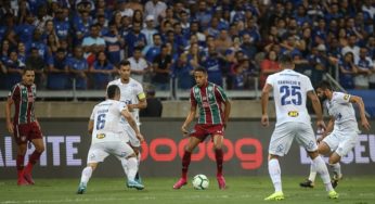 Cruzeiro empata com Fluminense e segue mergulhado em crise