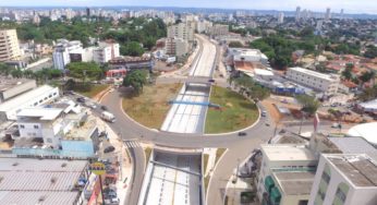 Tráfego de veículos na trincheira da Rua 90 será liberado nesta sexta-feira (6)