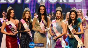 Modelo goiana vence concurso de beleza no Camboja