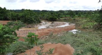 Estrutura de pontes das GOs 215 e 040 em Pontalina foram afetadas por alagamento