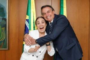 bolsonaro e regina duarte