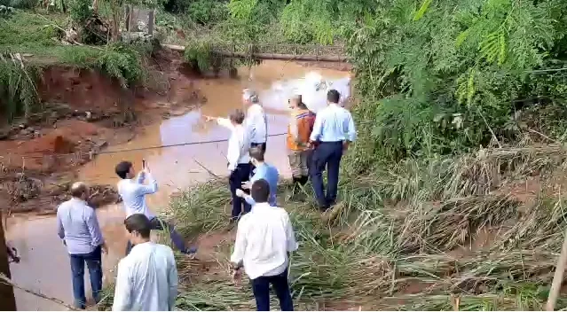 Danificada por rompimento de represa, estação elevatória de esgoto em Pontalina volta a funcionar