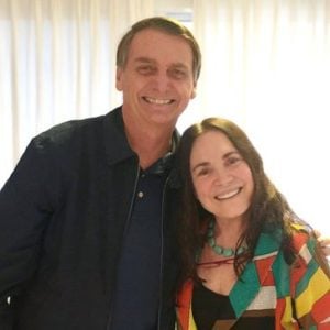 regina duarte e bolsonaro