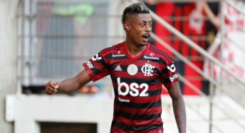 Após susto, Bruno Henrique acalma torcida: “Estou bem”