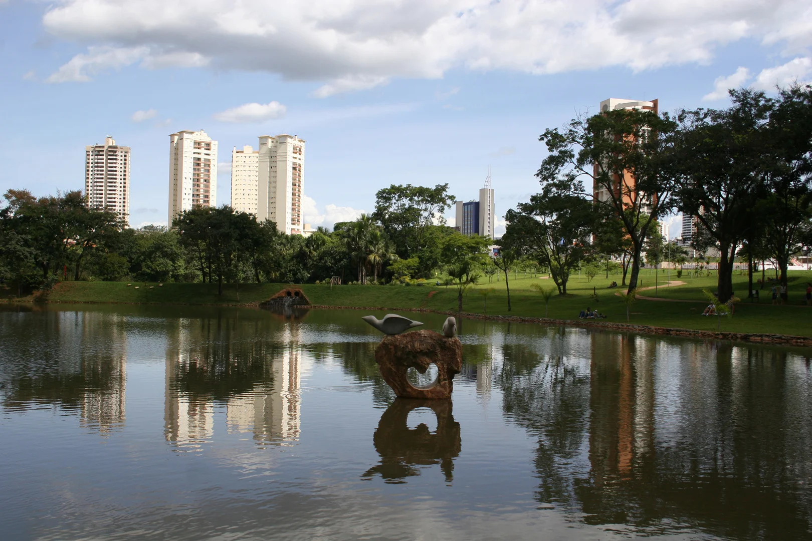 MPGO firma acordo com órgãos parceiros para solucionar lançamento irregular de água no Jardim Goiás